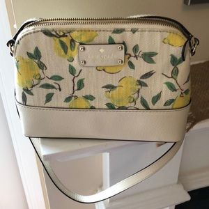 Kate Spade lemon print crossbody